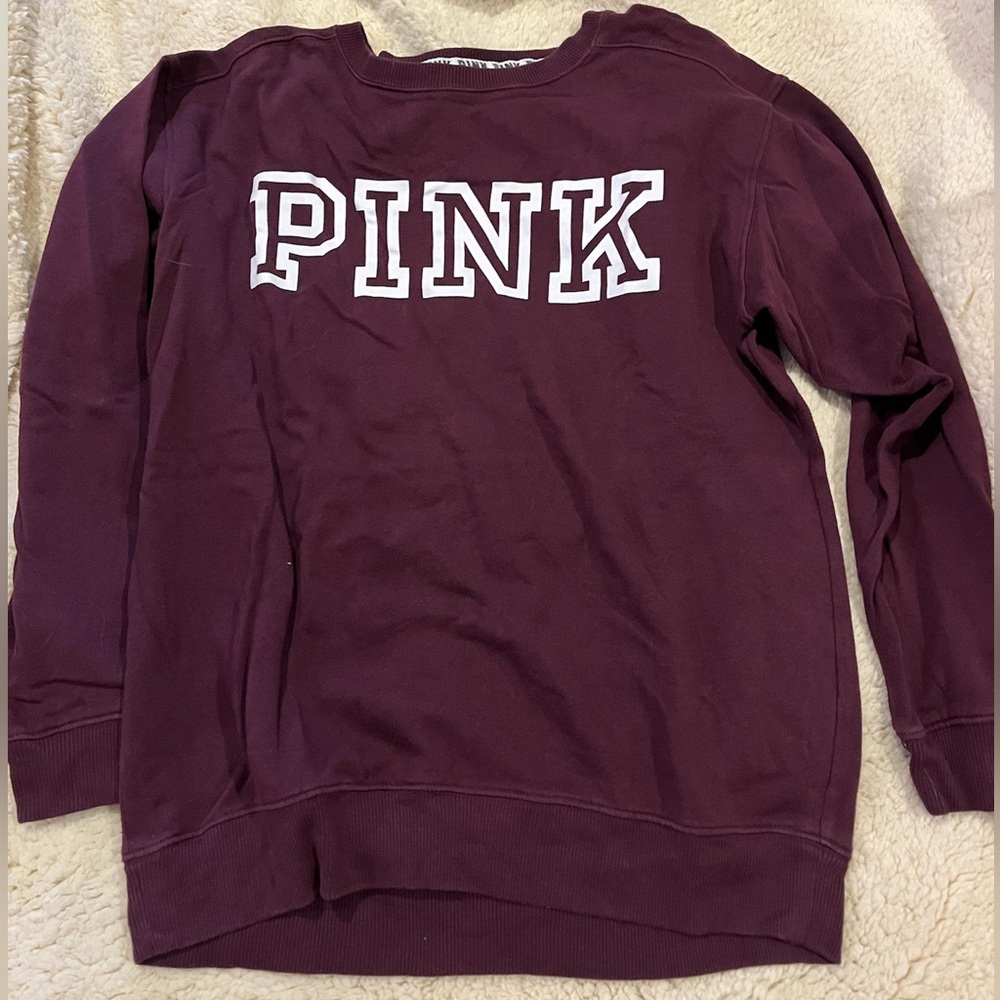 Maroon PINK sweater!